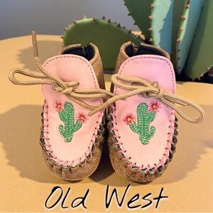 Old West Baby Mocassin Boots size 1